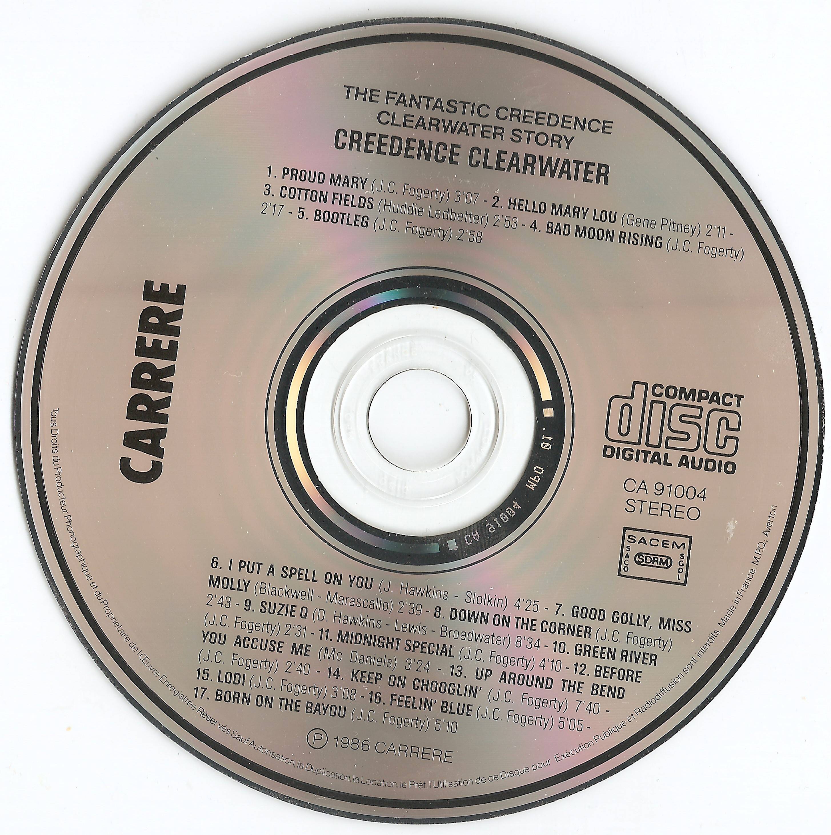 Creedence Clearwater Revival The Fantastic Creedence Clearwater Story : CD FR